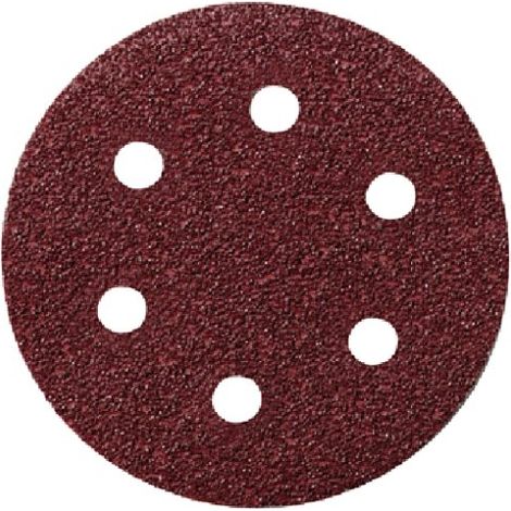 'METABO 25 AUTOCOLLANTES FEUILLES ABRASIVES, 80 MM, P 80, SÉRIE PROFESSIONAL (1/3)