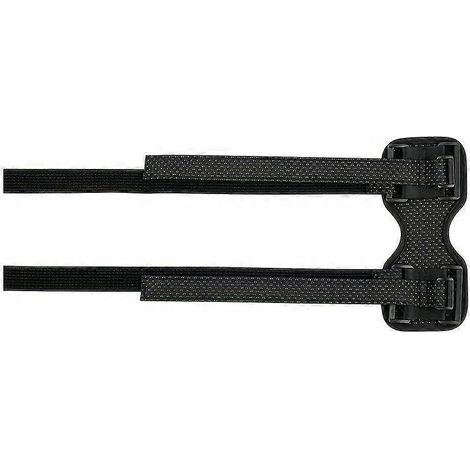 Support universel portable pour haut-parleur de vélo avec sangles réglables, fixation en silicone antidérapante pour haut-parleurs Bluetooth cylindriques, caoutchouc synthétique durable (1/5)
