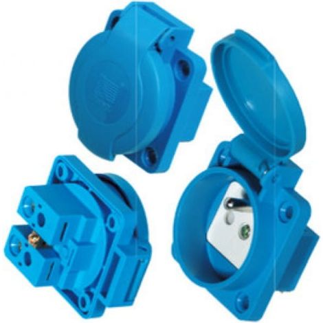 Steckdose mit/ohne 16A 250V GZ-16 IP54 D.3153