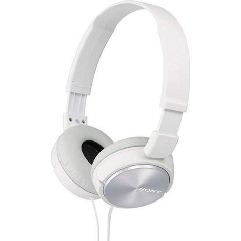 auriculares de diadema con cable blanco - mdr-zx310w - sony -