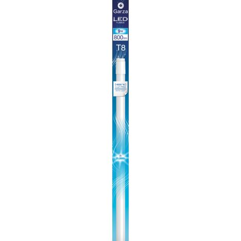 Tubo LED CR9W 200º, 600mm, 800 lumenes, casquillo G13, 4000K Luz neutra