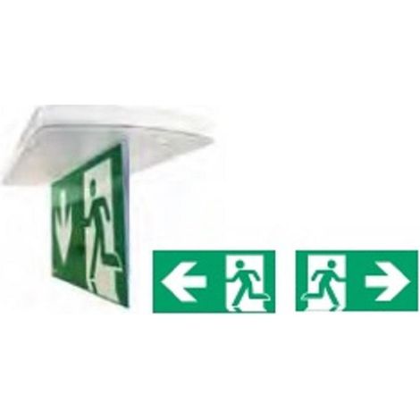 Eaton safelite diffusore bifacciale slim 20m, destra-sinistra, sl2pplr
