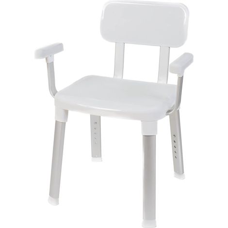 small-foot Weinberger 43907 silla de ducha blanca confortable