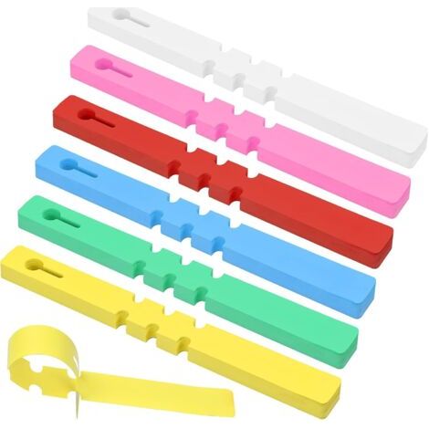 étiquettes de Plantes de Jardin 300 Pièces, Etiquette Arbre Fruitier étiquette Semis Plastique Couleur étiquette Jardinage Marqueur de Jardin Etiquette Potager Reutilisable (1/5)