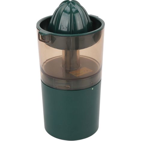 Mini presse-agrumes vert pour la maison, extrayez 30 % de jus en plus pour les agrumes (citron vert, etc.), 3,7 V CC. (1/5)