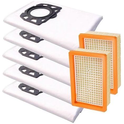 Sacs et filtres pour aspirateurs Karcher WD4, WD5, WD6, WD5P, WD6P Premium, MV4, MV5 et MV6 - Pièces de rechange (1/5)