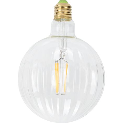 Ampoule LED G125 4W E27 Forme Pastèque Filament Rétro 220V Lumière Chaude Transparente Décoration Intérieure (1/5)