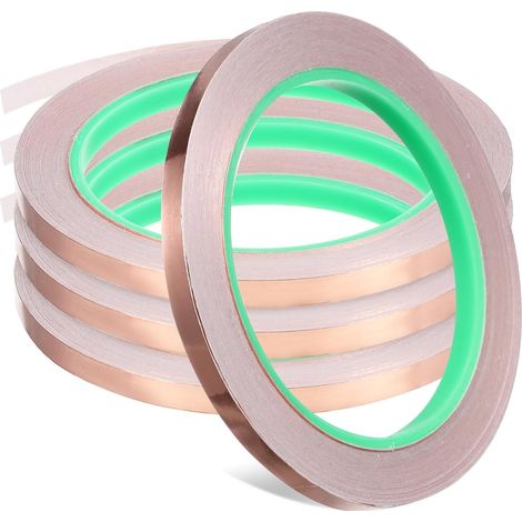 4 rouleaux de ruban conducteur autocollant, 20 mètres, adaptés aux (1/5)