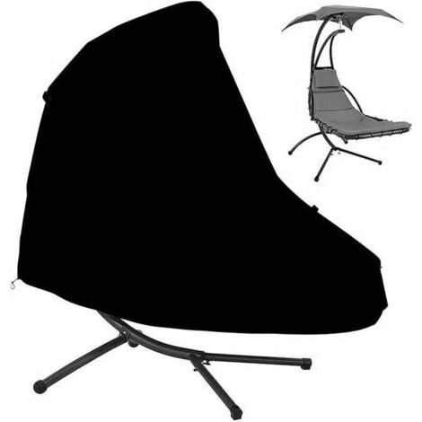 Housse de Chaise Longue Suspendue en Tissu Oxford pour Balancelle de Jardin, Véranda, Pelouse, Protection de Meubles (1/4)