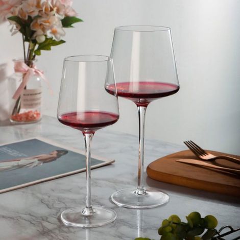 Verre A Vin Blanc - Cristal Sans Plomb - Fond Plat Pour Arôme Optimisé - Usage Quotidien Et Occasions Spéciales - Lot De 3 (1/5)