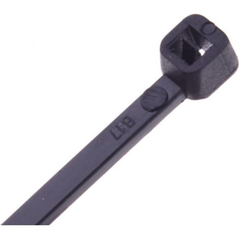 Brida para cables resistente a los rayos UV tkuv 16/3 negra E01TK-01050100401 /100 unidades/