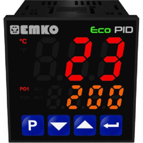 Emko ecoPID.4.5.2R.S.0 Termostato (L x L x A) 90 x 48 x 48 mm (1/5)