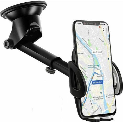 Autotelefonhalter Armaturenbrett [2 in 1] 360° Drehung Universal Auto Handyhalter Saugnapf für Windschutzscheibe