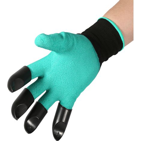 1 Paire de Gants de Jardinage Homme/Femme, Gants Griffe pour Planter/Désherber