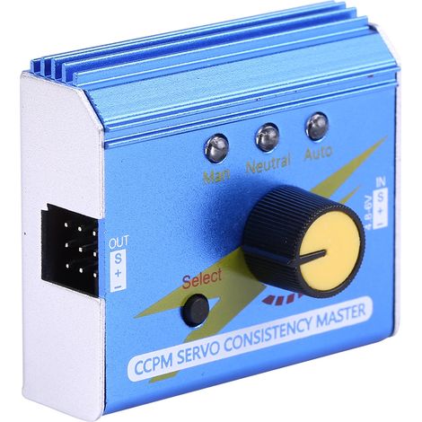 Testeur de Servo et ESC pour Modèles RC, Contrôleur de Moteur Avion Voiture Bateau Drone (1/5)