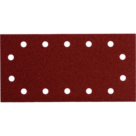 METABO 10 Haftschleifblätter 115x230 mm, P 60, Serie "professional", für Holz und Metall, für Sander (625787000) (1/3)