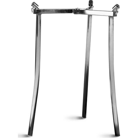 Briebe LEGL5 Trípode para Paellero de Gas Regulable, Soporte Robusto y Estable para Paelleros de 35 a 70 cm  Acero Inoxidable