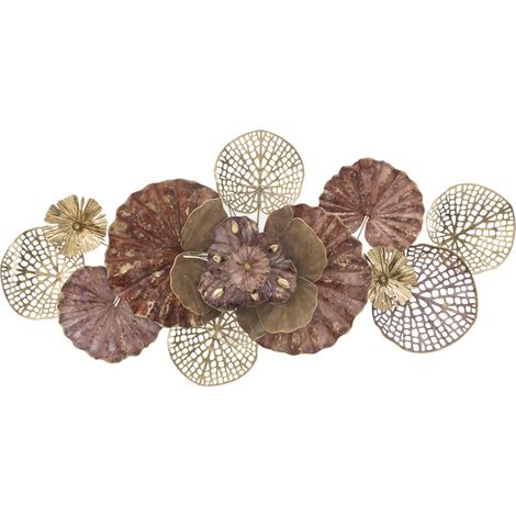 Pannello Flowery 118x10x58 cm in Ferro Multicolor (1/5)