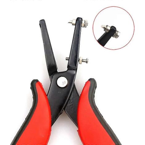 Pince à trous de 1,8 mm, outil indispensable pour la création de bijoux et autres travaux manuels, pince à perforer les métaux, outil fait main (1/4)