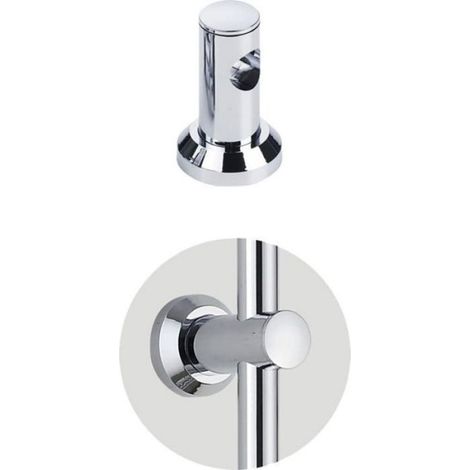 Support Barre De Douche - 22 Mm - Murale - Salle De Bain - 1 Piece (1/5)