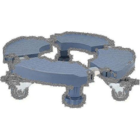 Plante avec roues, capacité de charge de 440 lb, support de plante roulant réglable pour l'intérieur et l'extérieur avec Fu (1/5)