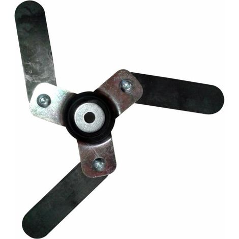 Testina Rotoblade a 3 denti per decespugliatore con lamelle in fibra