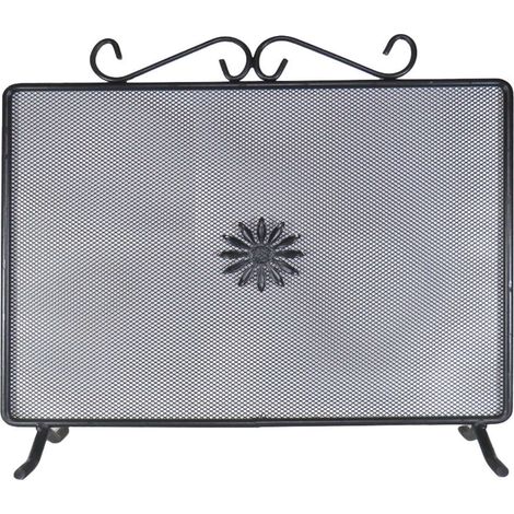 Parascintille Perugia 676B in acciaio verniciato cm 60x50h per camino caminetto stufa stufe