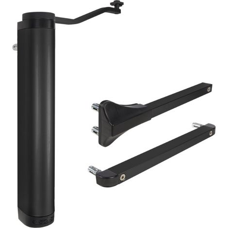 Ferme-porte VERTICLOSE-2 Alu.anod.noir Retrofit Ouverturew.90/180Grad (1/2)