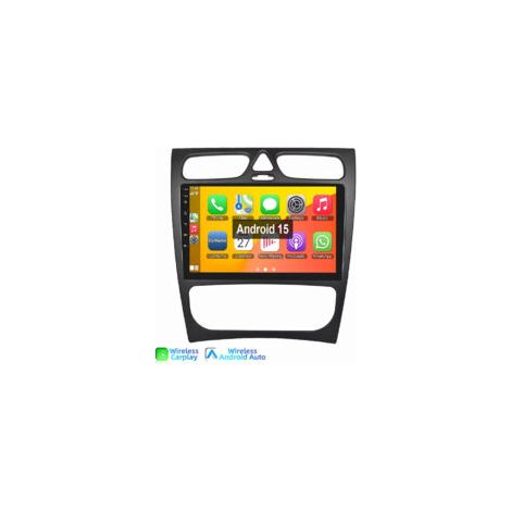 Autoradio Android 15 9 pouces pour Mercedes Benz Classe C W203 2002-2004 GPS WIFI 2+64G (1/5)