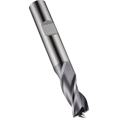 La fresa S933 funciona estándar total L.73mm HM TiAlN 30 grados Z.3 DORMER