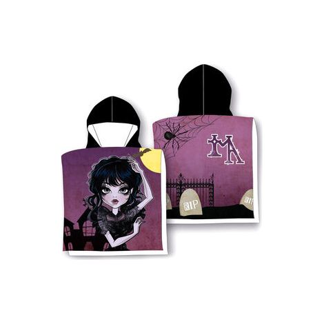 Poncho toalla Niña Gotica algodon