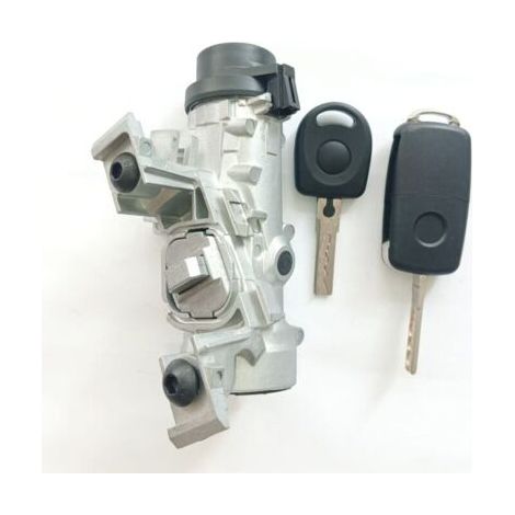 Neiman d'allumage compatible 1K090905851B/865/855C avec 2 clés reprogrammables pour VW Golf 5/6, Audi A3, Skoda Octavia 2