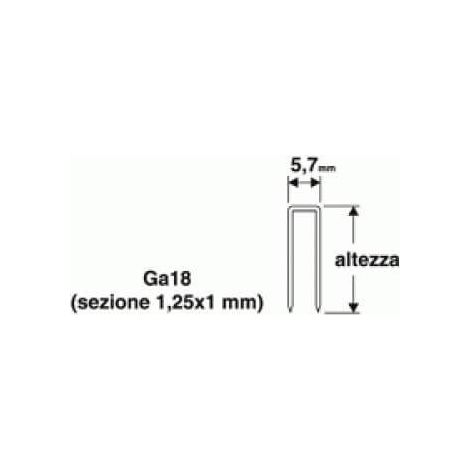 Agrafes 32X5,7Mm 1000Pcs Pour Agrafeuses/Cloueurs Valex