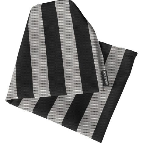 Cojín para Palets Toldotex Negro Funda Respaldo 80x45x20 Rayas SIN RELLENO Negro