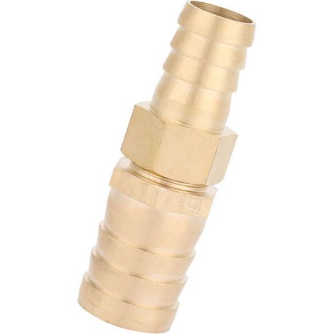 Raccord de tuyauterie réducteur à barbes en laiton, adaptateur de connexion (19-25 mm) (1/5)