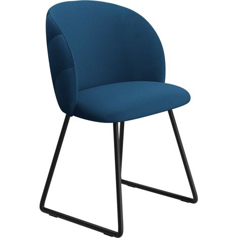 Silla Sparks 202, Royal Velvet 14, 80x51x53cm, Tapiz, Metálico, Madera, Aglomerado laminado