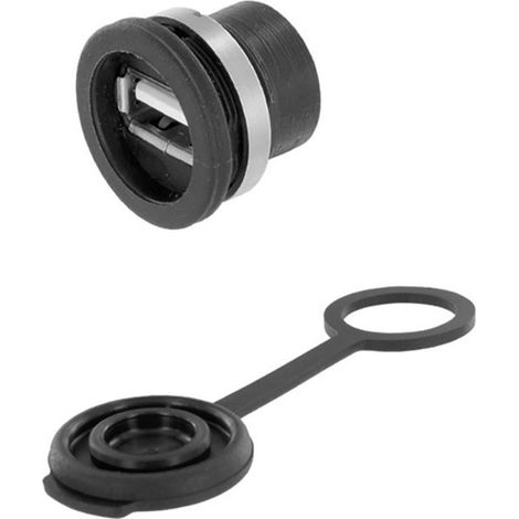 USB 2.0 Typ A Chassisbuchse, Einbau 1310-1001-01 M16 1310-1001-01 encitech Inhalt: 1 St.