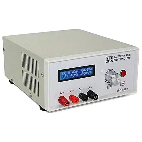 Tester per batterie, schermo LCD, funzione di test automatico, spina europea. (1/5)