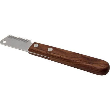 Pet Peigne Terrier Chien Cheveux Plucking Peigne Toilettage pour Chiens Outil De Nettoyage pour Animaux Produits pour Les Chiens De Fourrure À Raser Couteau Chien Peigne Schnauzer (1/5)