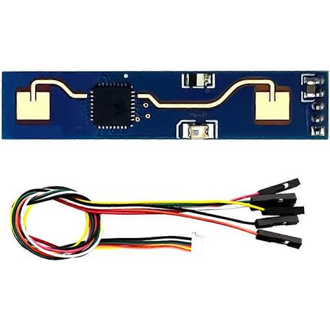 Module de détection de présence humaine intelligent radar LD2410B 24 GHz avec Bluetooth et câble 5 V, capteur de mouvement à ondes millimétriques LD2420 (1/5)