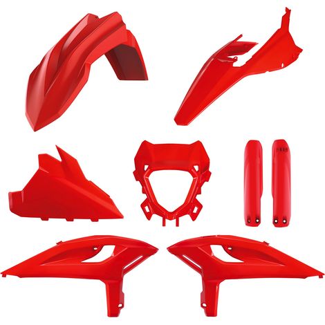 Kit plastique Polisport Beta RR 25 26 Rouge Durable