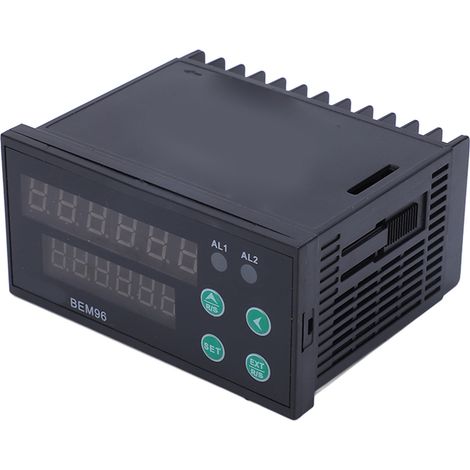 Digitaler Zeitzähler mit 6-stelliger Digitalanzeige, multifunktionaler Zähler für industrielle Rohrleitungen, AC100–240 V (1/5)