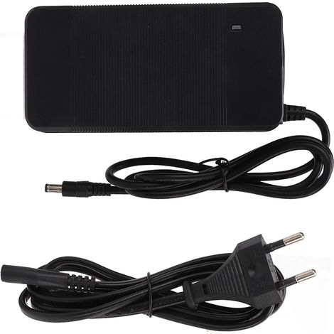 Chargeur de batterie 42 V 3 A, adaptateur secteur pour batterie lithium-ion, compatible avec les scooters électriques (prise 100-240 V EU). (1/5)