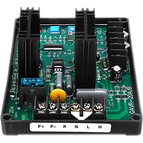 Compatible avec le module régulateur de tension automatique universel sans balais Gavr-20a AV (AVR) pour générateur 220/400 V CA, protection contre les surtensions et suppression des interférences éle (1/4)