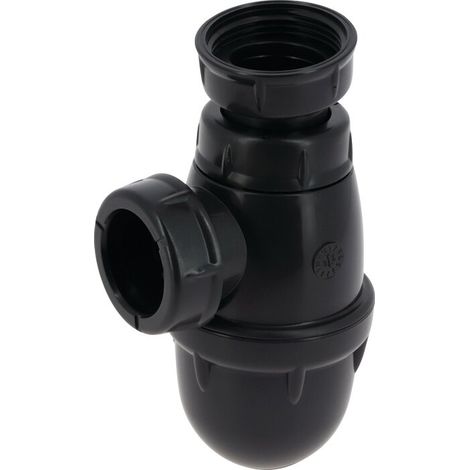 Nicoll – Siphon de lavabo en polypropylène recyclé – Hauteur réglable 130-170 mm – Débit 48 l/min – Diamètre 1'1/4 pour installations sanitaires