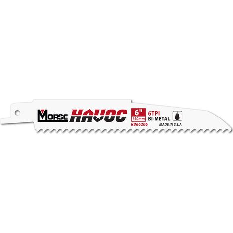 HAVOC 6 062 6TPI 3PK Scies sabres Morse RB66206T03 (1/2)
