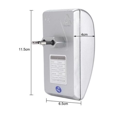 Économiseur d'énergie,Économiseur d'énergie d'économie d'énergie de boîte de l'électricité 90V-250V pour l'usine de bureaux à la maison (Stabiliser la tension,Equilibrer la source de courant)(UE) (1/5)