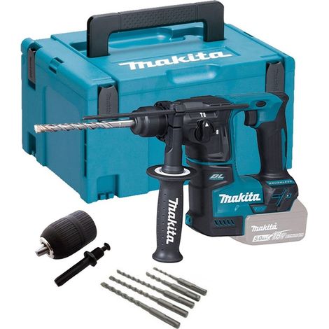 Makita DHR171Z 18V Cordless Brushless SDS+ Rotary Hammer Drill + Makpac + Chuck (1/4)