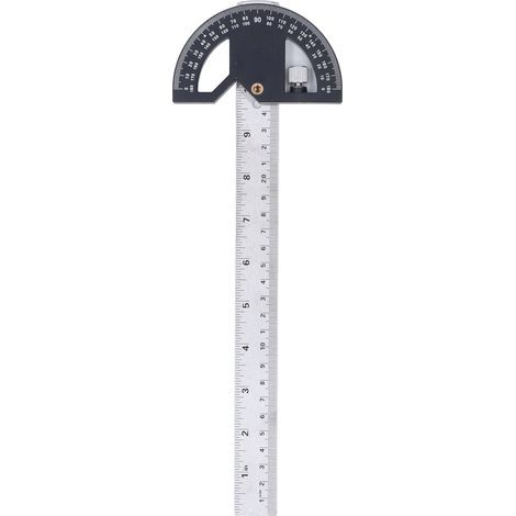 Winkelmesser/Holzbearbeitungs-Winkelmesser zum Messen und Markieren von Holzkanten, 12 Zoll (1/5)