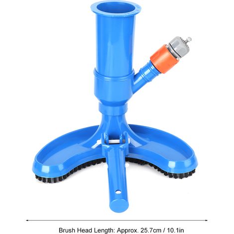 Kit de limpieza de piscinas Pool Pro con cepillo y conector rápido. (1/5)